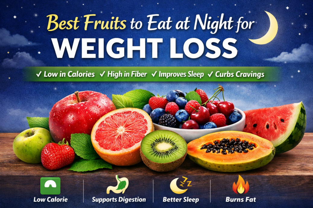 Best Fruits to Eat at Night for Weight Loss